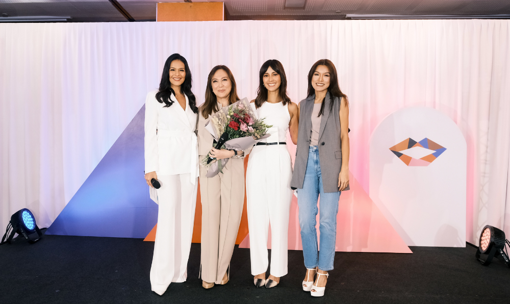 Iza Calzado Wintle, Bianca Gonzalez, and Lynn Pinugu led the inspiring She Talks Asia summit with its first ever co-chair Karen Davila