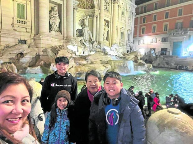 How my 10-year-old grandson brought me to Rome