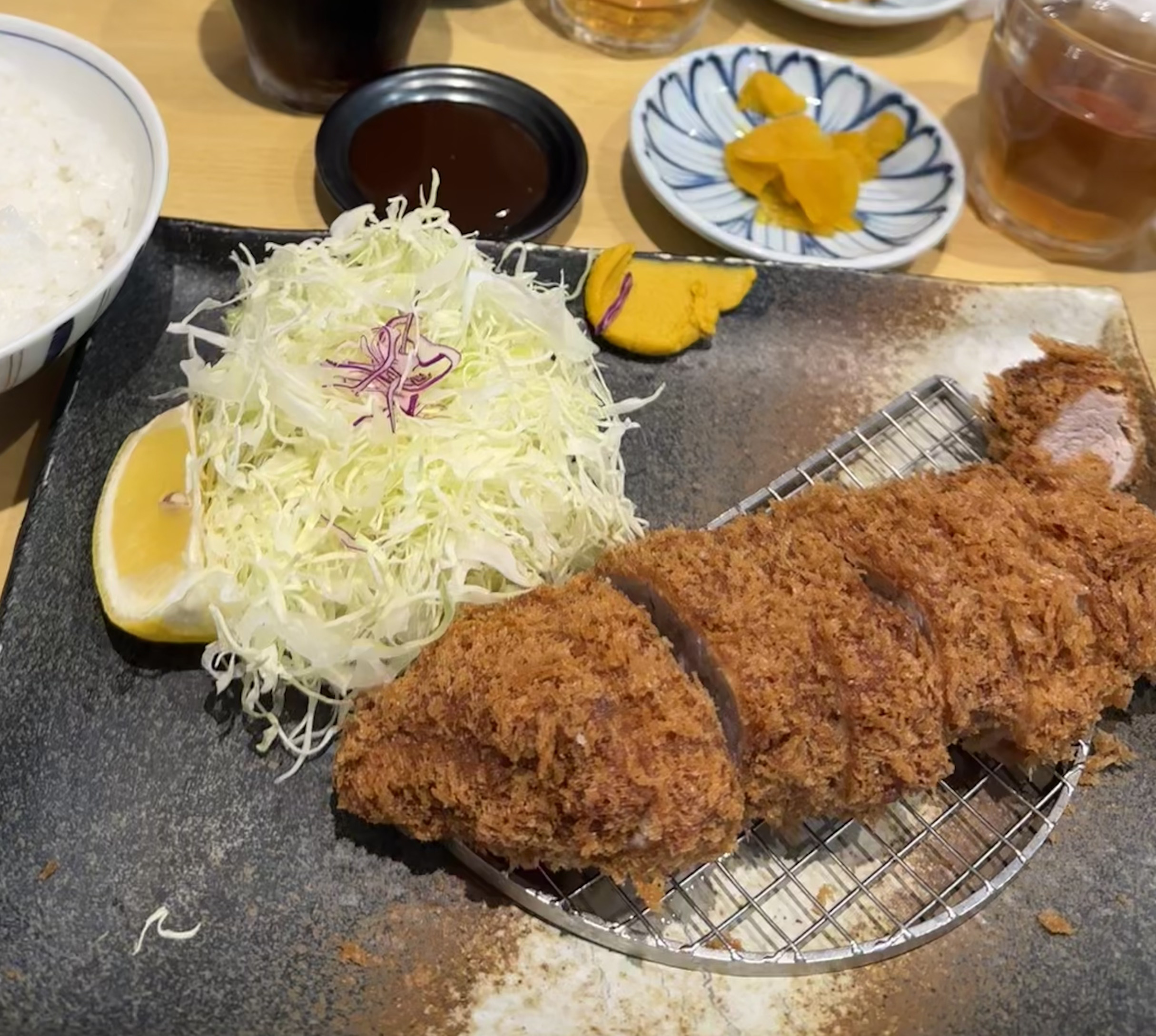 Hayashi pork tonkatsu