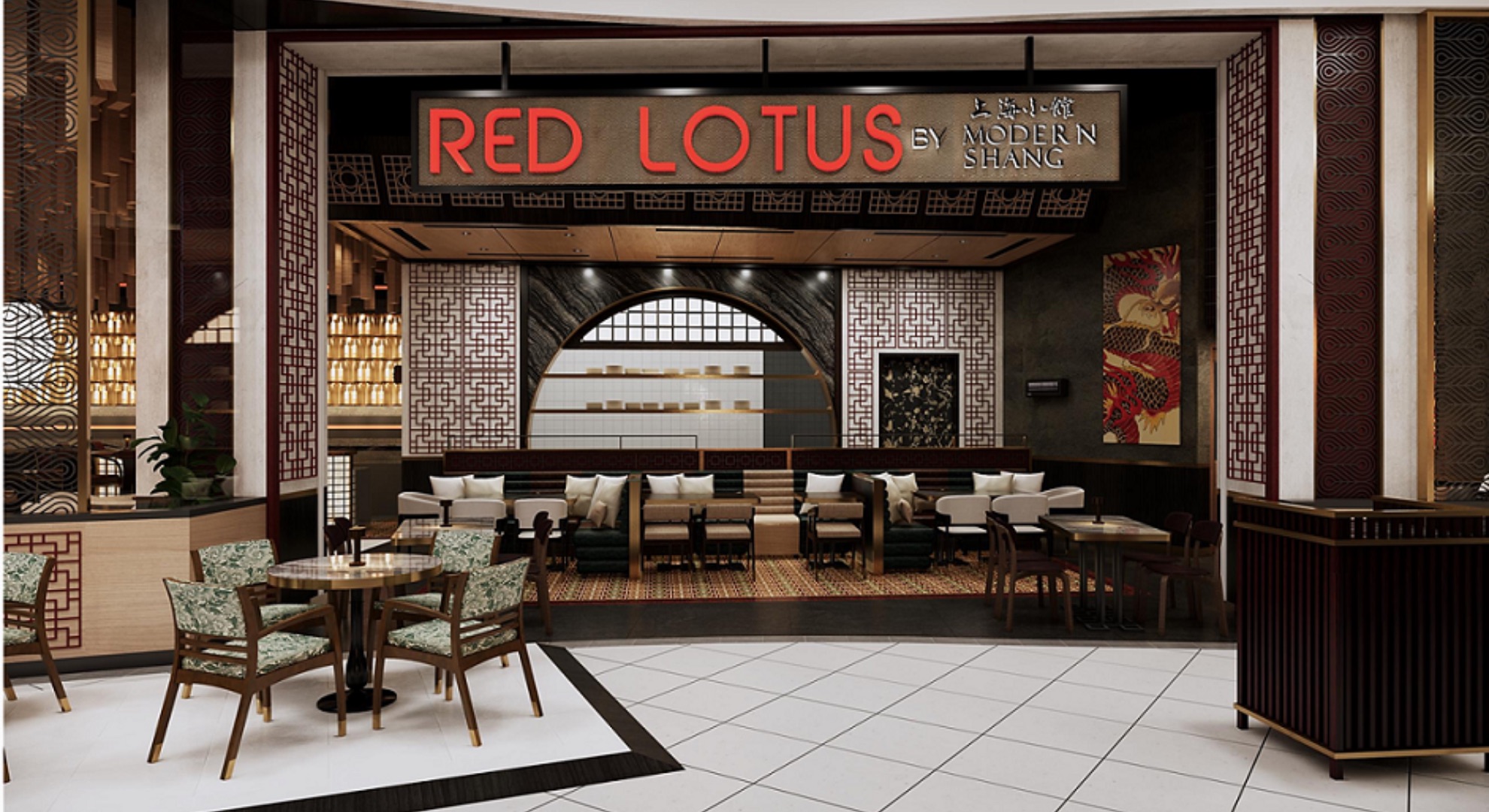 Modern chic Chinese resto-bar Red Lotus by Modern Shang blooms at BGC