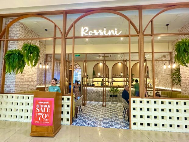 Classic Italian flavors with a contemporary twist at Rossini