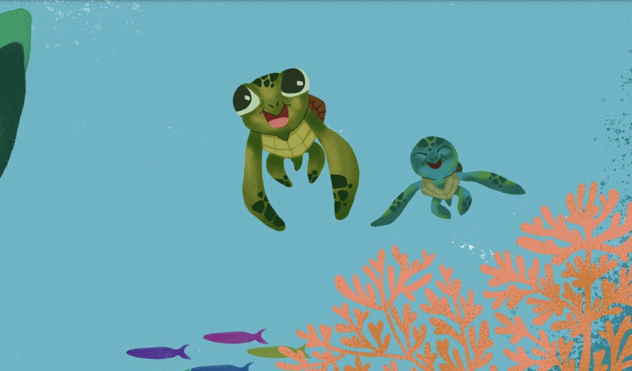 Free children’s book about a lost baby turtle teaches kids about environmental stewardship