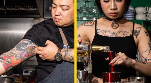 The unfading romance between food, beverage, and tattoos
