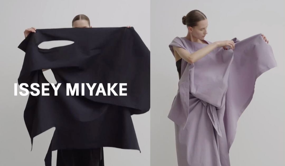 Issey Miyake’s ‘Enclothe’ lets you wear a piece in multiple ways, your way