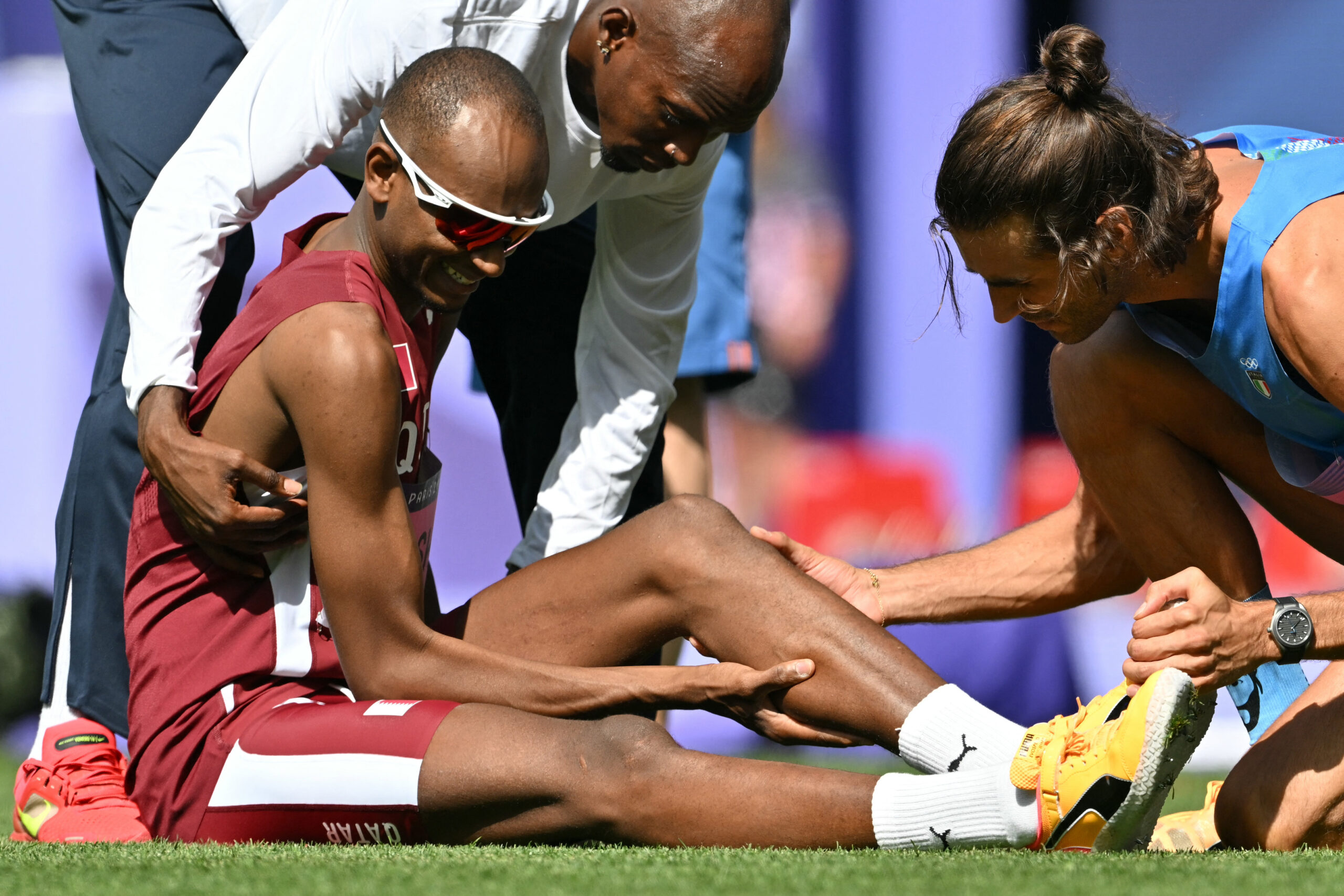 Gianmarco Tamberi and Mutaz Essa Barshim