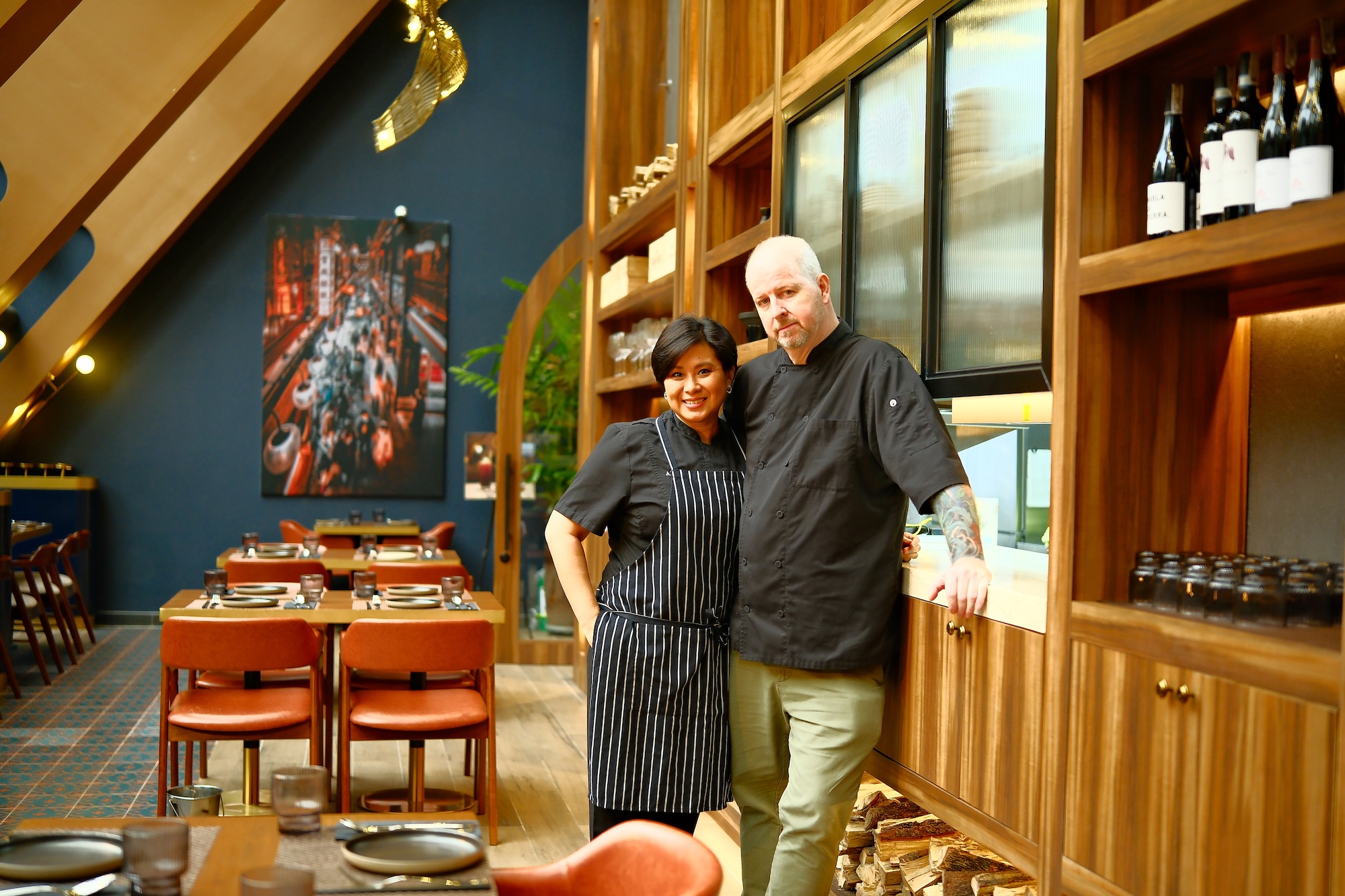 Chefs Anna Bautista and Sean Jorgensen don’t smoke in secret—for good reason