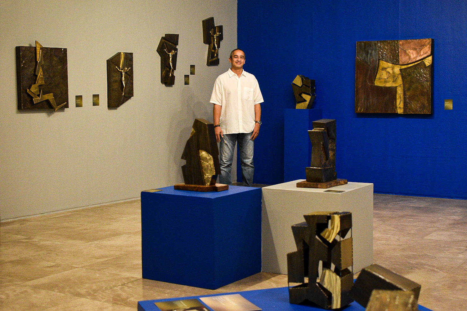 Sculptor Cameron Castrillo honors his family’s arts legacy in debut solo ‘Beyond Brass’ at the NCCA