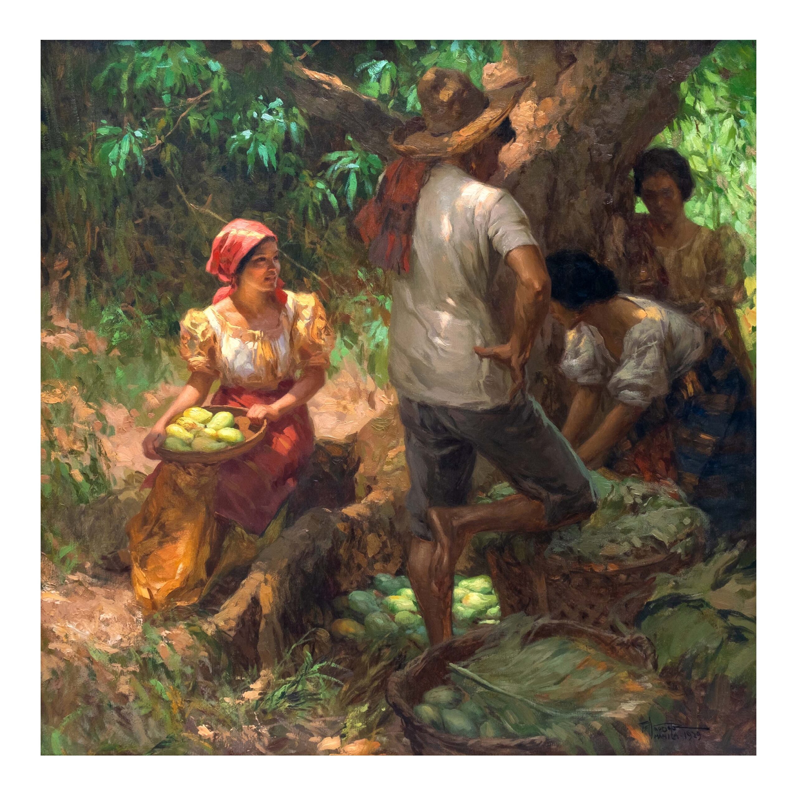 Fernando Amorsolo, Under the Mango Tree