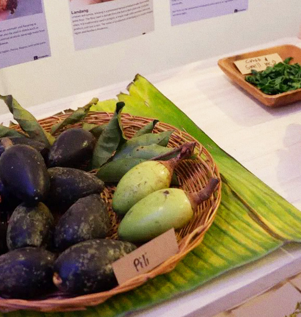 Visitors were able to see, taste, touch, and smell each item | Photos from Lokalpedia’s Instagram