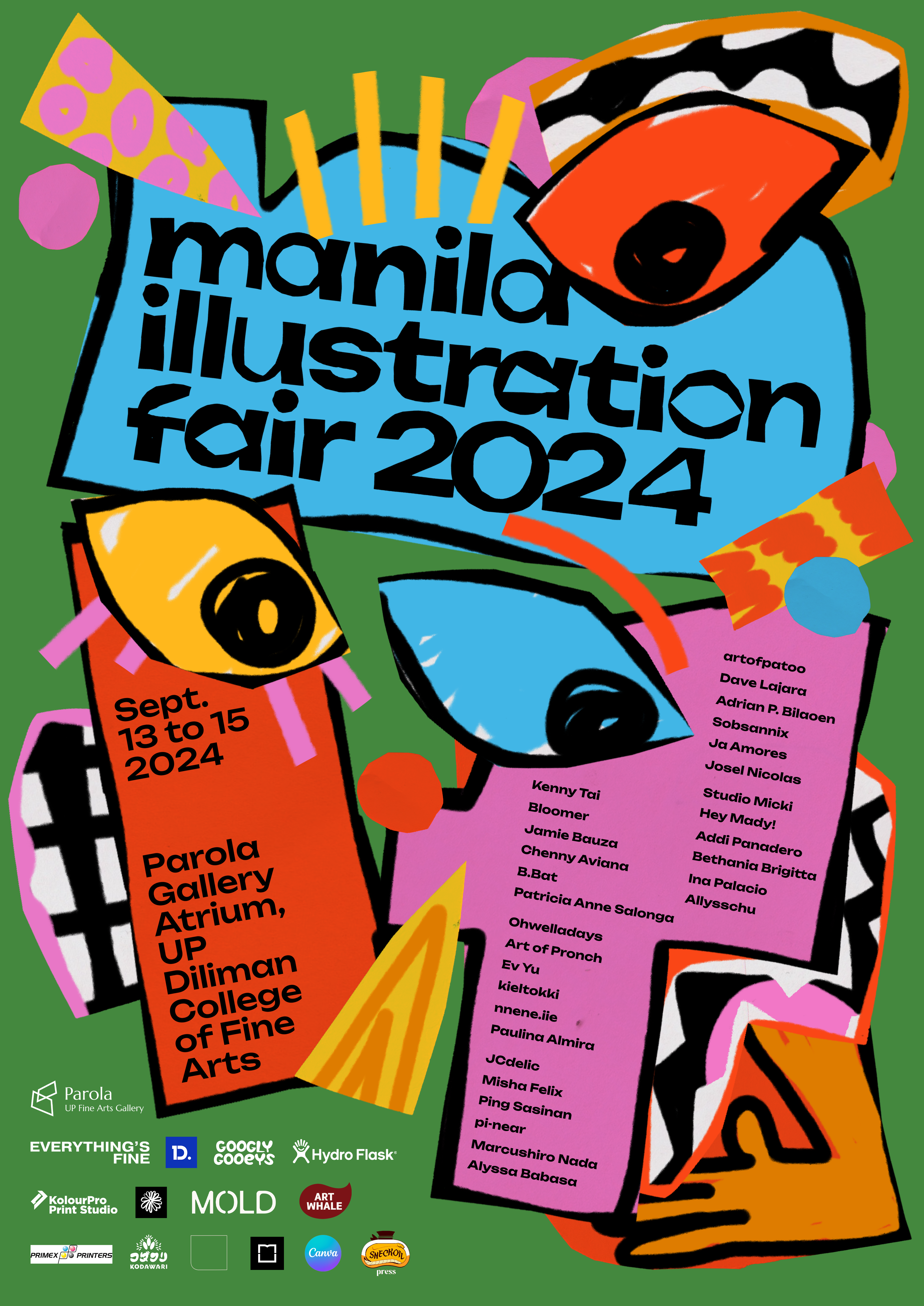 Manila Illustration Fair poster