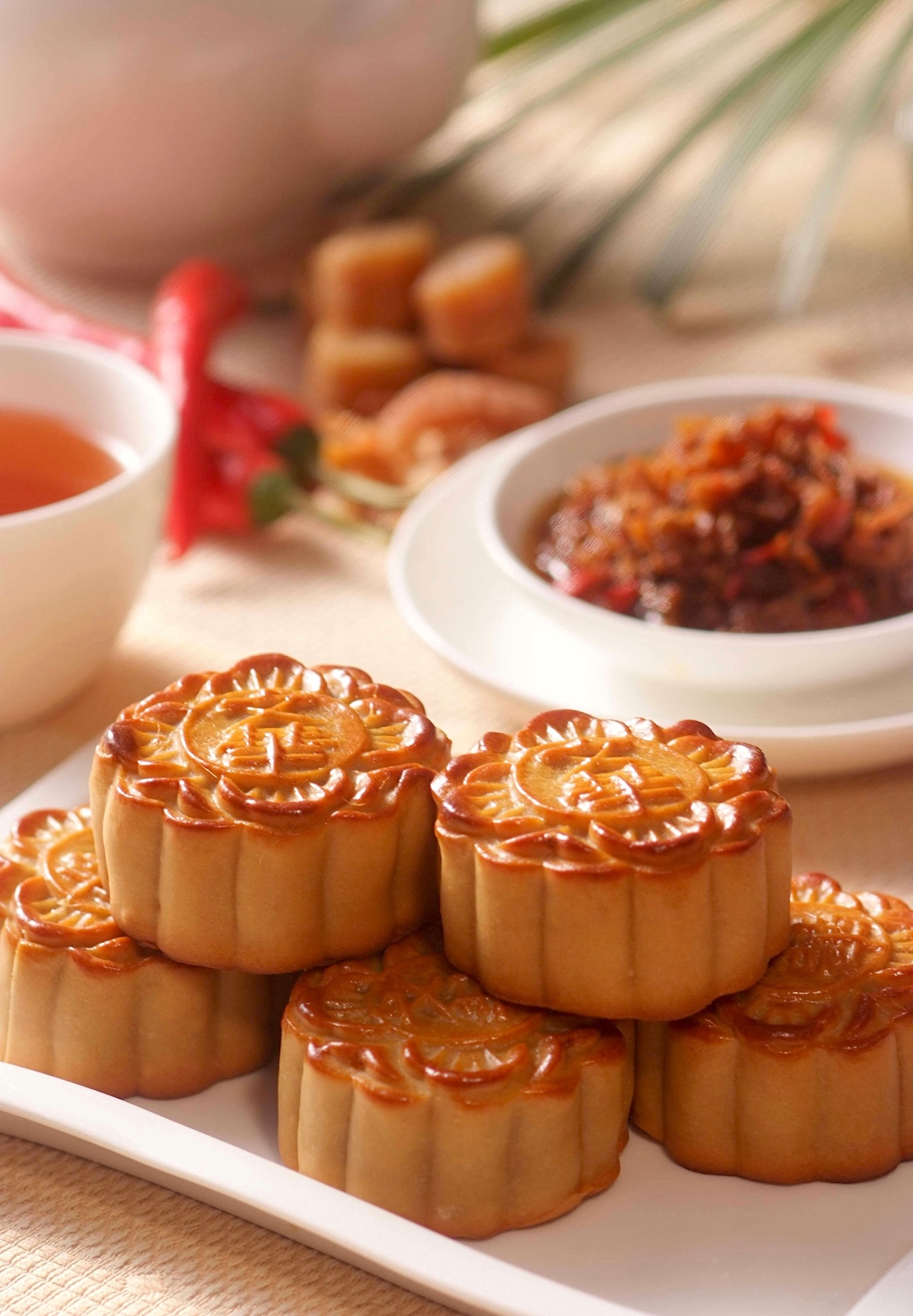 Mooncakes are a quintessential part of every Mid-Autumn Festival celebration and are commonly eaten or given out as gifts