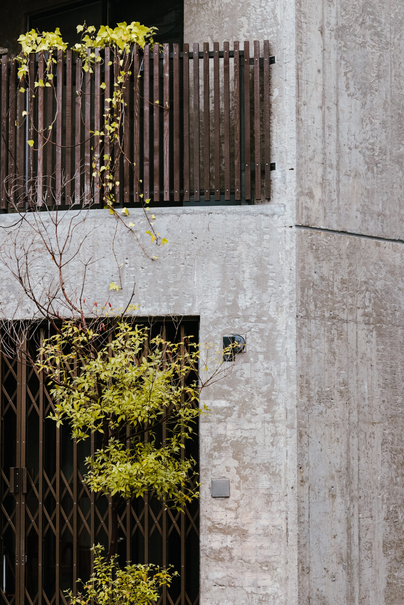 A brutalist Japanese home in Osaka