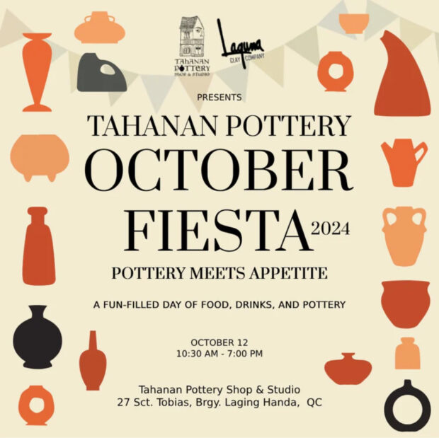 tahanan pottery october fiesta