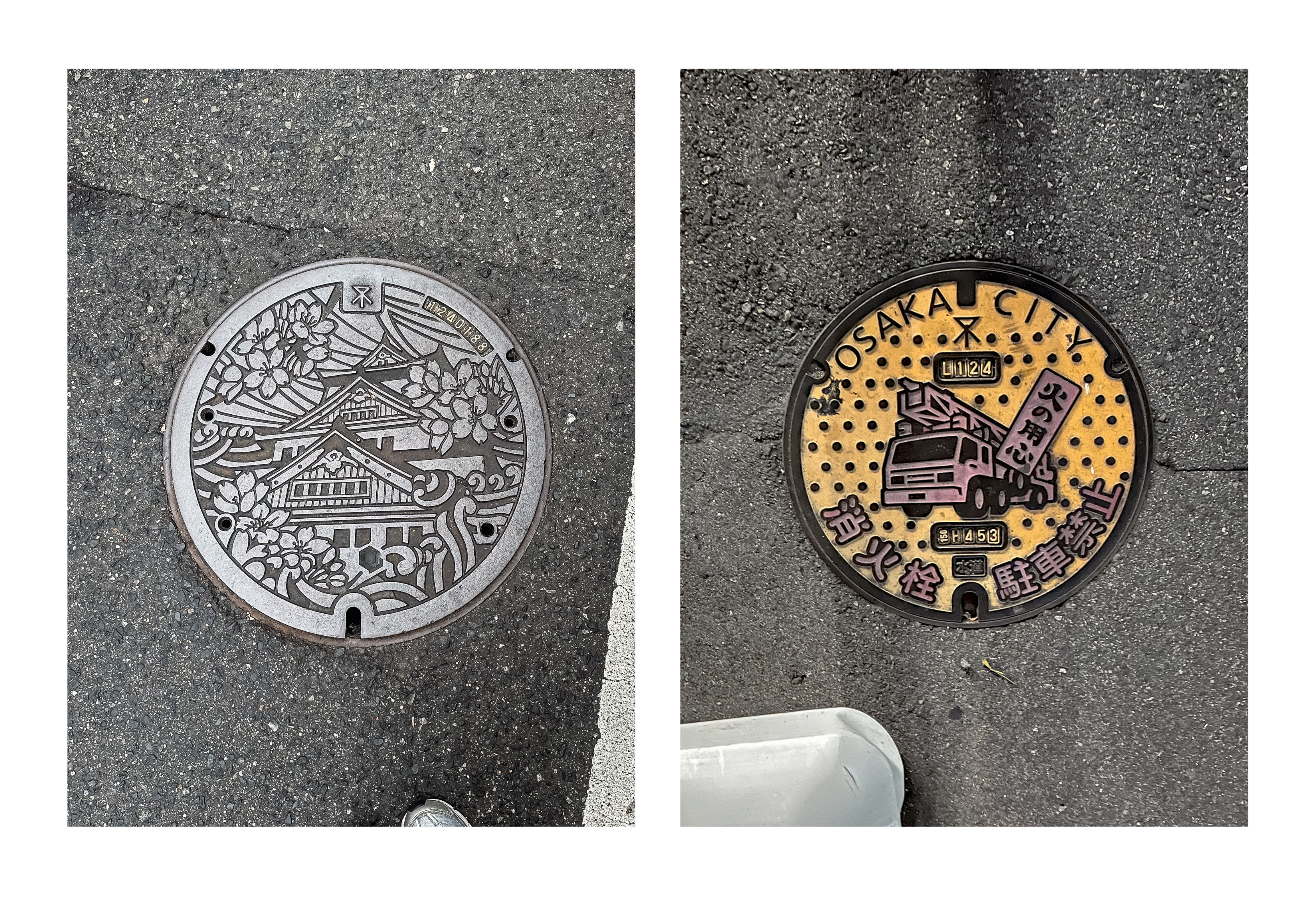 manholes with art