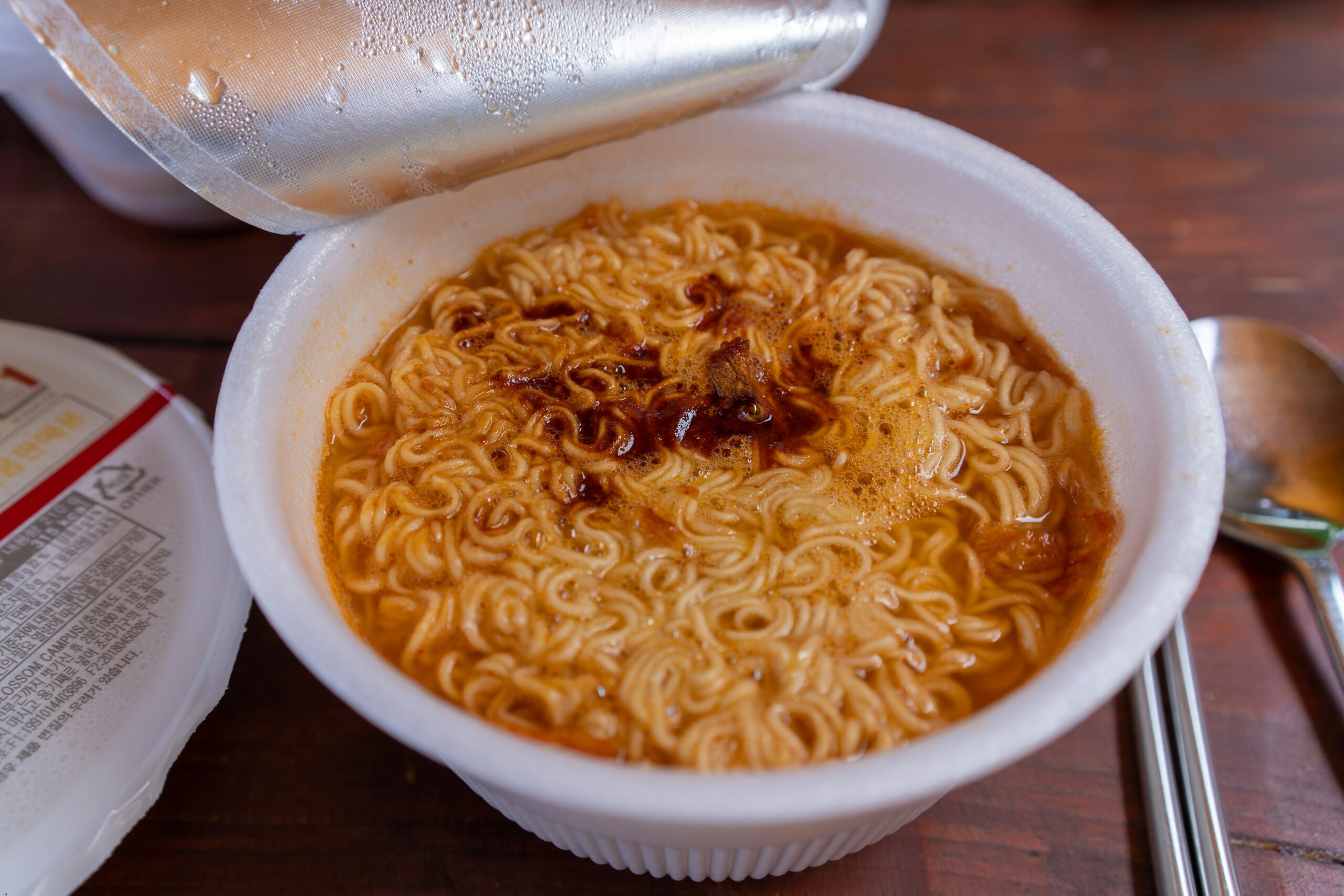 Bagoong alamang in Korean spicy noodles? Yes please