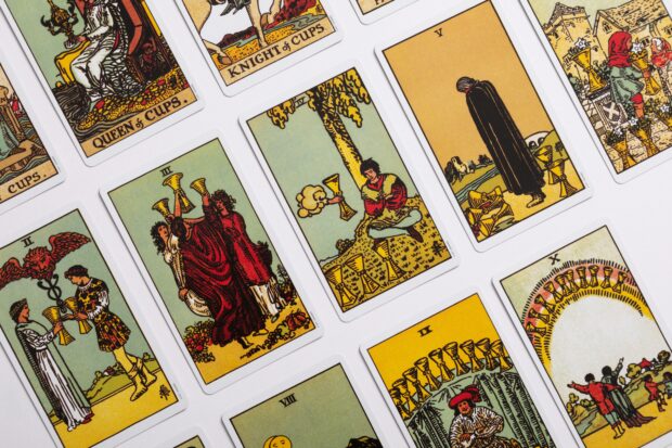 The traditional Rider-Waite Smith tarot deck