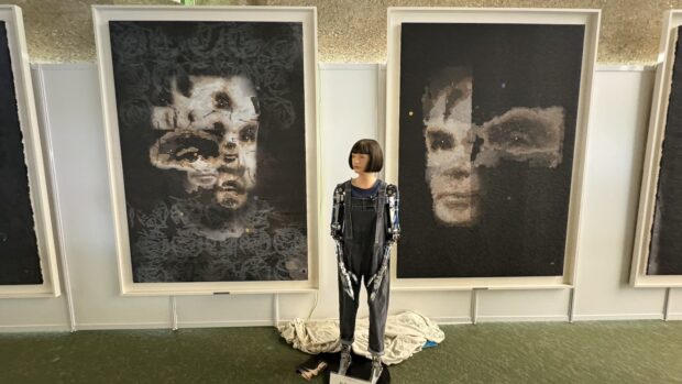 First artwork by humanoid robot sells for $1.3m