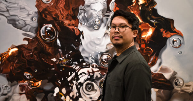 Filipino artist Sid Natividad captivates viewers at Art Taipei 2024