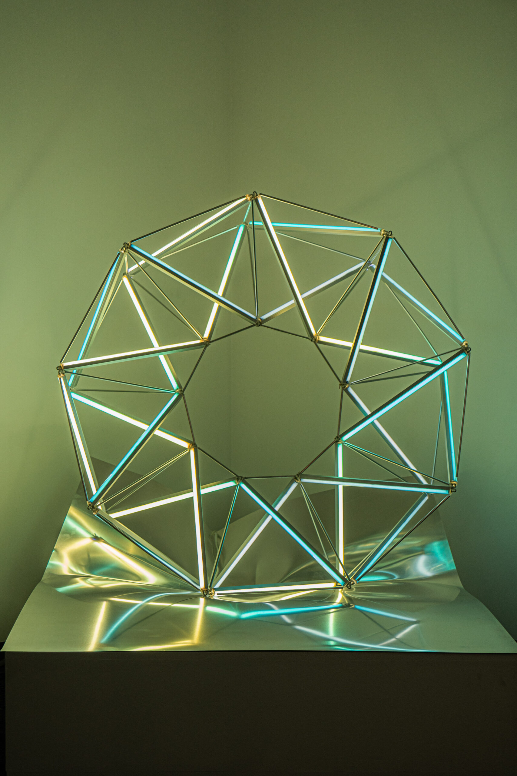 James Clar light sculpture