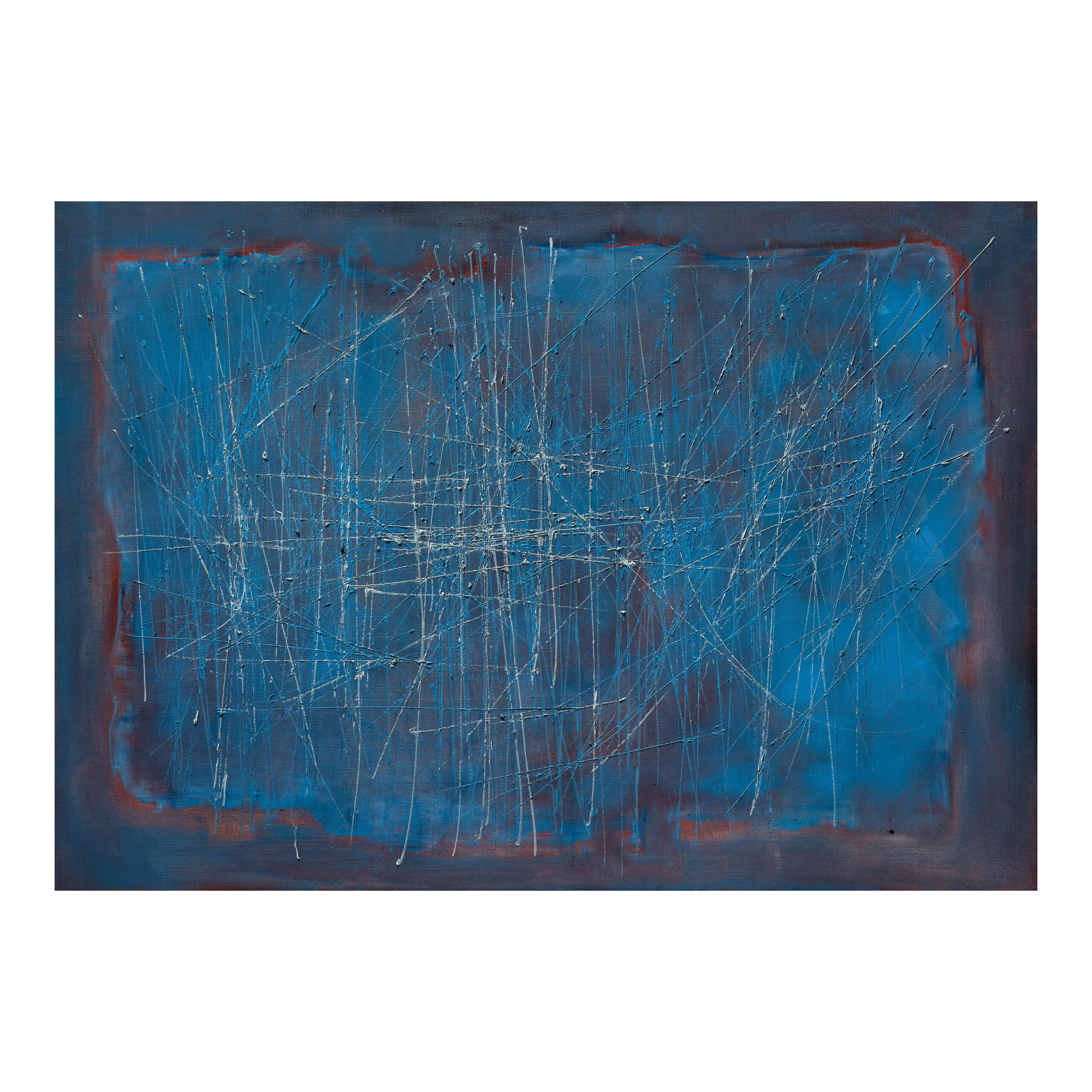 Fernando Zobel blue painting