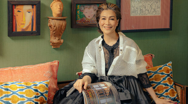 Tina Maristela Ocampo’s eclectic tablescapes are proof of her intuitive sense for beauty