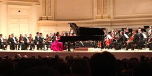 Cecile Licad with the PPO at the Carnegie Hall in 2016 —CONTRIBUTED PHOTO