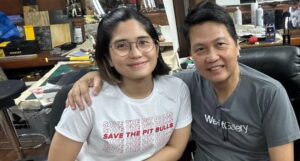 Isabel and Soler Santos in Malang’s old studio —MARINEL CRUZ