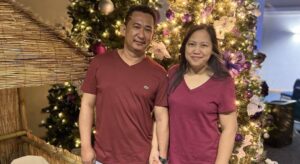 Roma Famoso-Galon with husband Arnel in Guam —CONTRIBUTED PHOTO