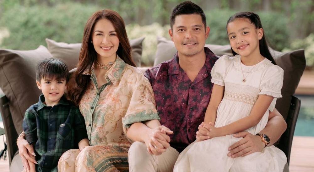 Marian Rivera and Dingdong Dantes with son, Ziggy, and daughter, Zia —PHOTOS FROM MARIAN RIVERA FACEBOOK