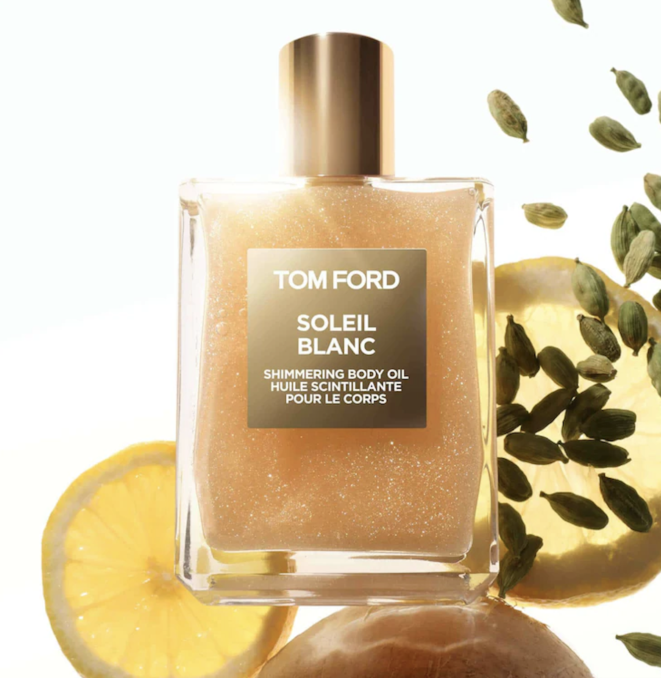 Tom Ford’s Soleil Blanc Shimmering Body Oil, ₱6,228