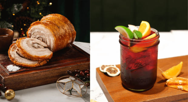 Celebrate the most festive meal of the year with  Porchetta, Sangria and more