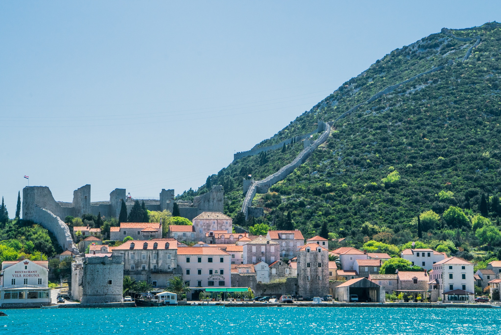 Mga pader ng lungsod ng Dubrovnik, Croatia