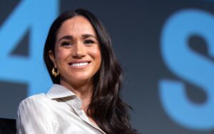 (FILES) Britain's Meghan Markle, Duchess of Sussex, attends the "Keynote: Breaking Barriers, Shaping Narratives: How Women Lead On and Off the Screen," during the SXSW 2024 Conference and Festivals at the Austin Convention Center on March 8, 2024, in Austin, Texas. - Meghan Markle, the actress wife of Britain's Prince Harry, will launch her new lifestyle and cooking show on Netflix on January 15, 2025, she announced January 2 on social media. (Photo by SUZANNE CORDEIRO / AFP)