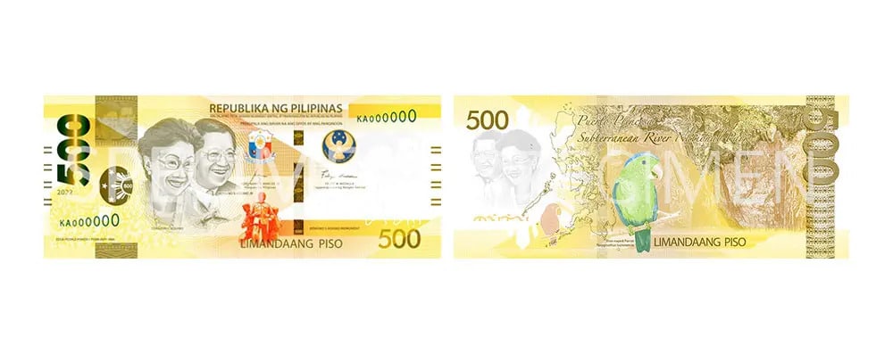 lumang 500 peso bill