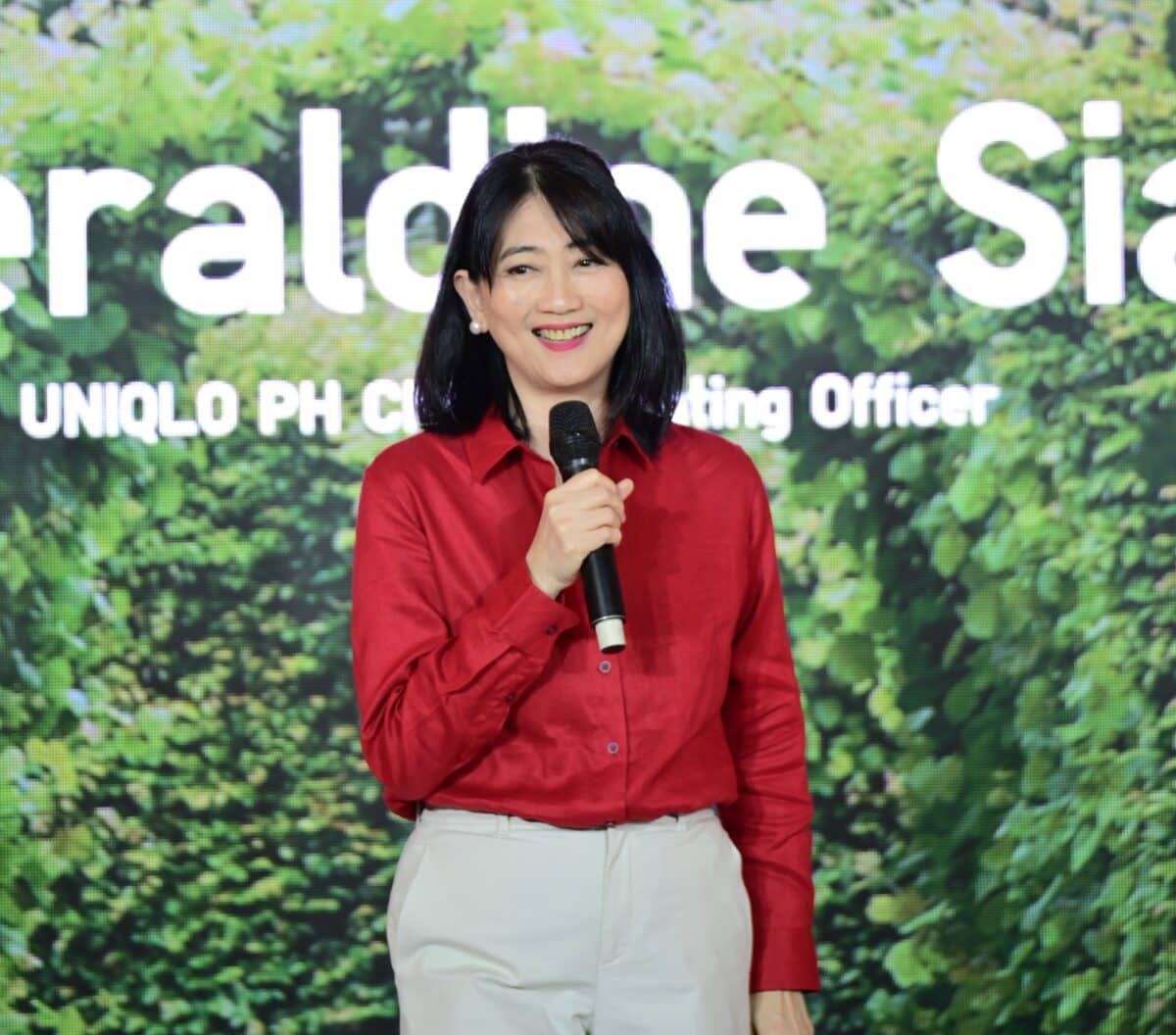 UNIQLO PHILIPPINES Chief Operating Officer Geraldine Sia