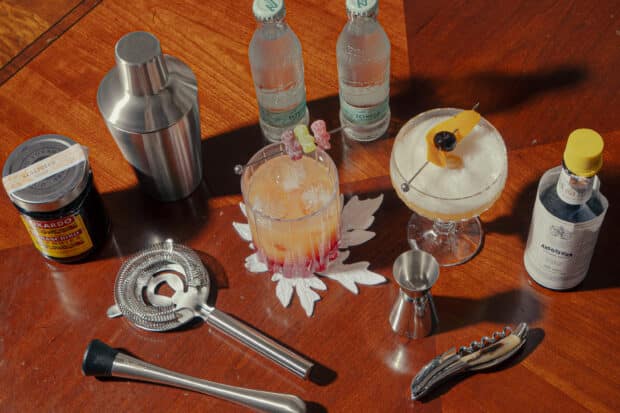 Curated bar