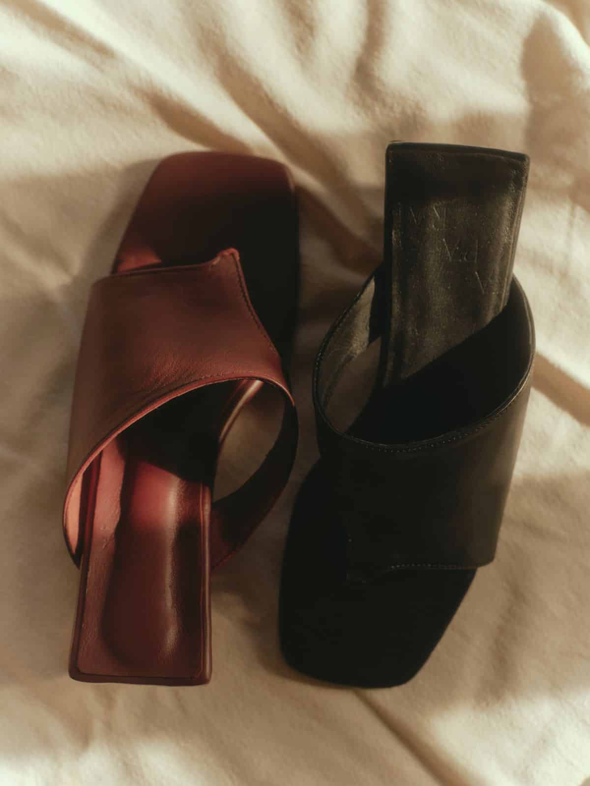Asymmetrical Wedge Heels