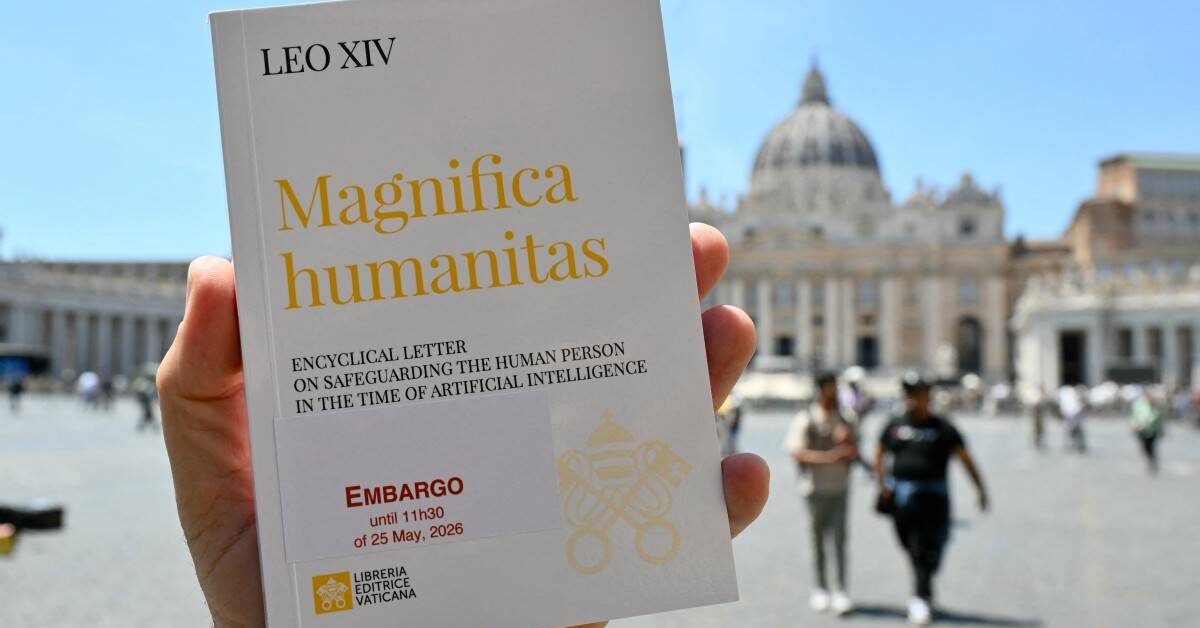 A copy of "Magnifica Humanitas"