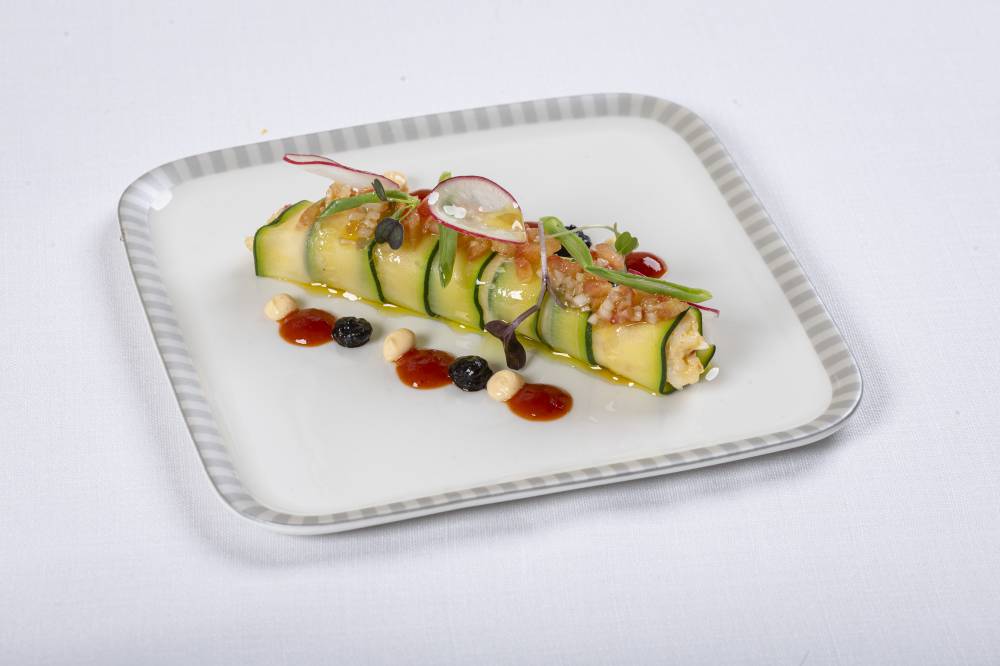 Singapore airlines business class food