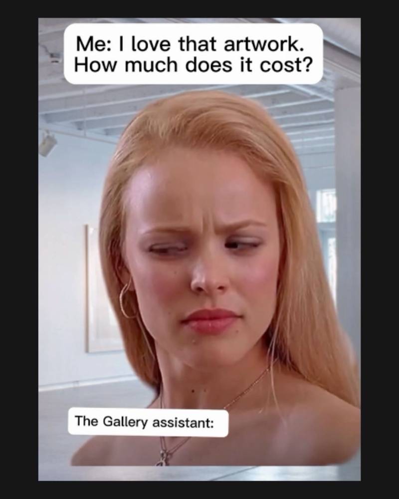 uppity gallery assistant