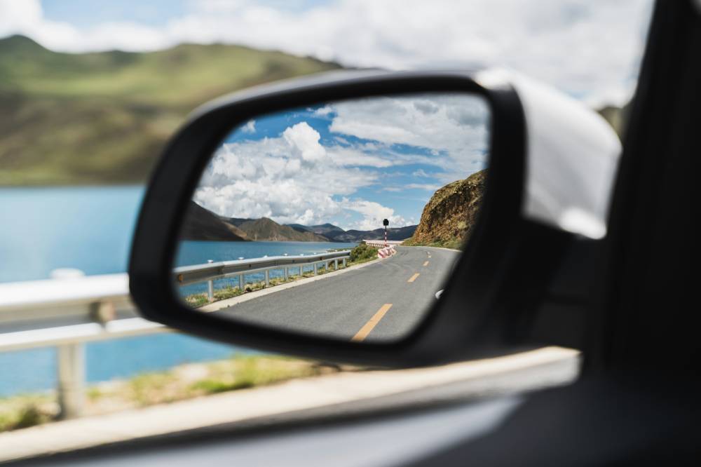 car side mirror