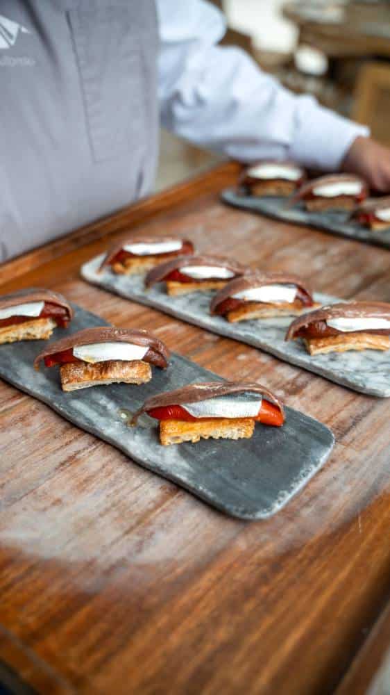 Matrimonio. Anchoa ana boqueron