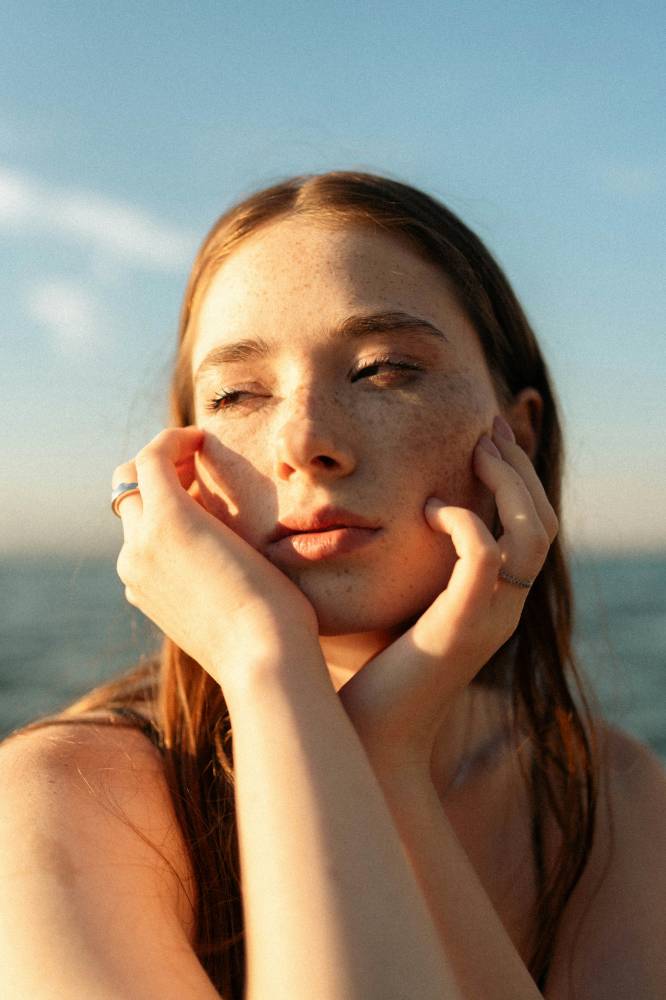 woman face