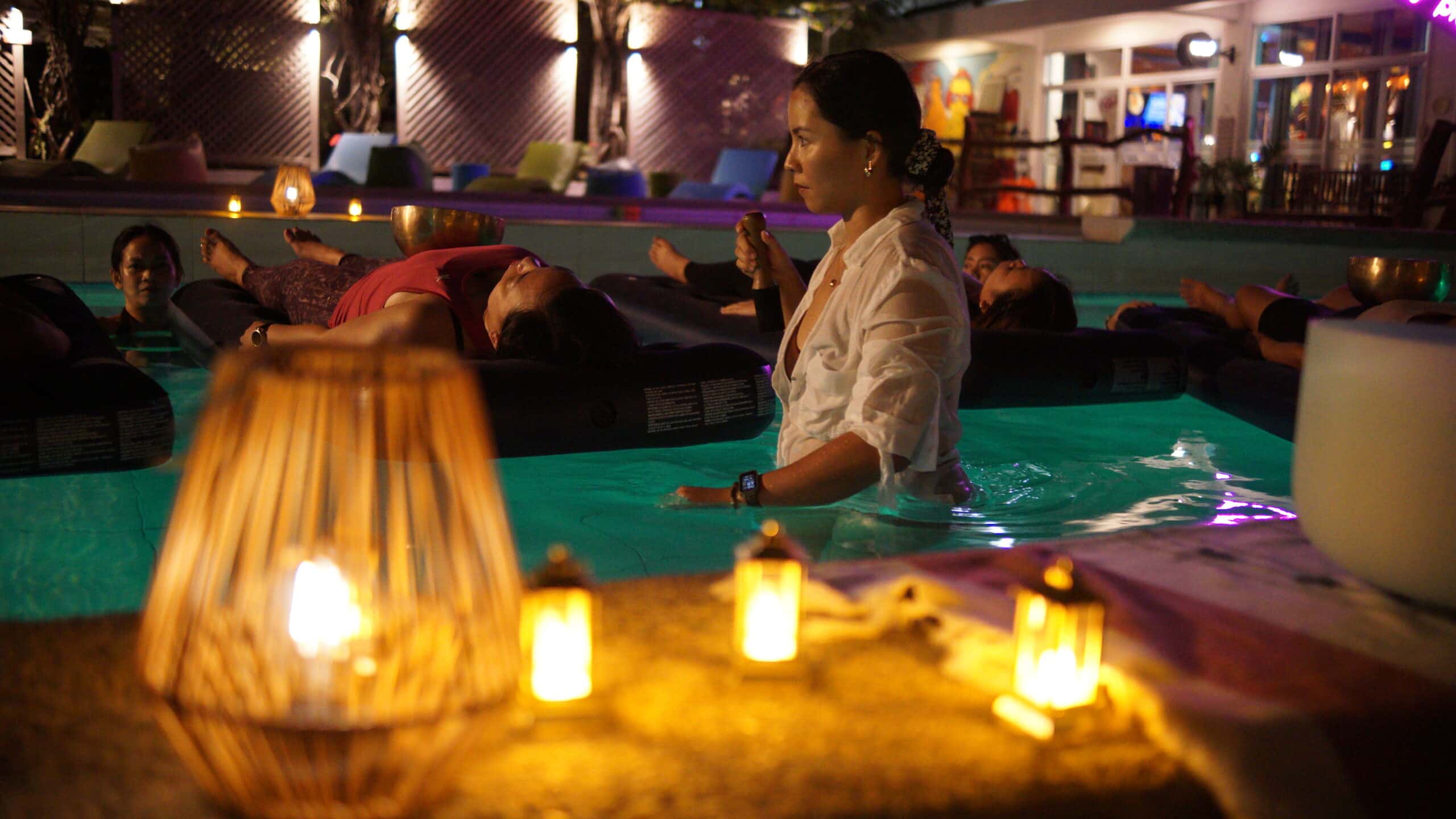 Floating Sound Bath with Hey Socials
